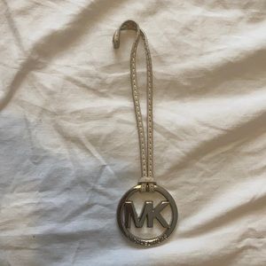 Michael Kors logo bag charm
